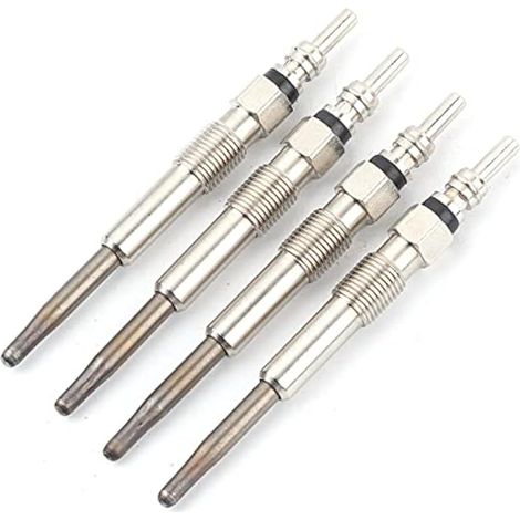 Lot de 4 bougies d'allumage à incandescence pour chauffage diesel Seat, bougies d'allumage en matériau métallique (1/5)