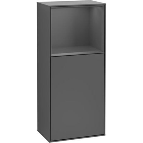 V&B Seitenschrank Wandbeleuchtung Finion 41,8x93,6cm, l, Rg o A m, Anthrac. m (1/2)