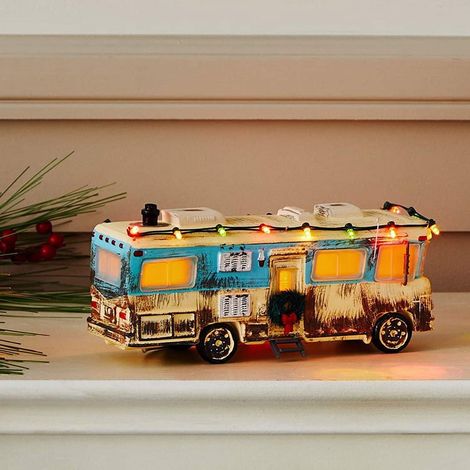 Village de Noël Lumineux Décor Griswold Maison Ornement Vacances Film Classique (1/3)