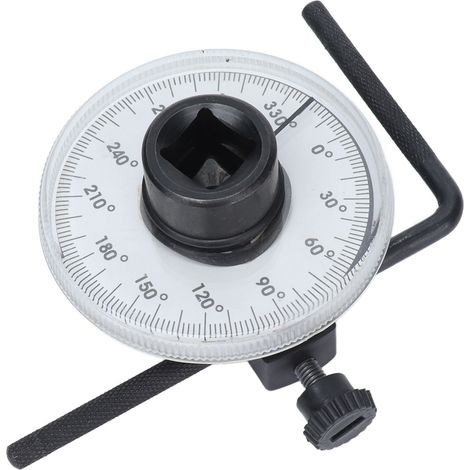 Kit d'outils de mesure d'angle de transmission avec jauge de couple réglable à 360° et 1/2 pouce (1/5)