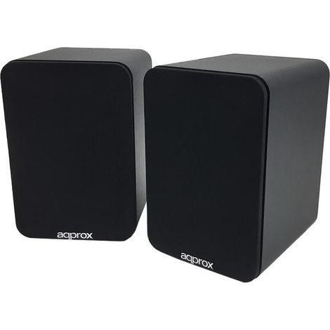 Altavoces PC approx APPSPK02BK Negro (1/4)