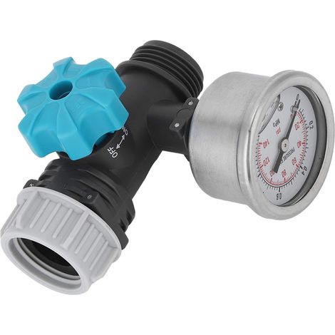 Reducteur de Pression Eau, Goutte à Goutte Réducteur de Pression G3/4 Pouce Valve de Regulateur de Pression d Eau Arrosage, pour Robinet jardin pelouse Dans Les Maisons (1/5)