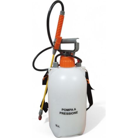 Bomba pulverizadora de mochila de alta presión de 5 l con accionamiento manual