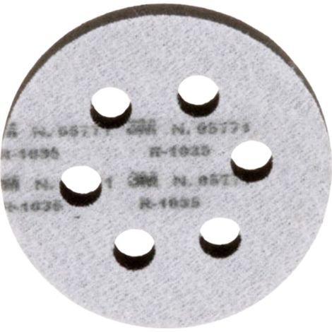 Tampon d interface souple 3M Hookit 75mm 6 trous 05771