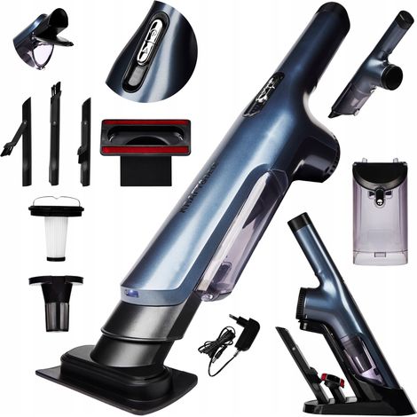 Aspiradora portátil inalámbrica para coche, potente, de 400 W. (1/5)