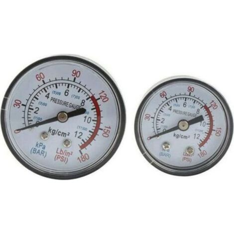 Pressostat compresseur air 90-120PSI 240V avec manomètre (1/5)