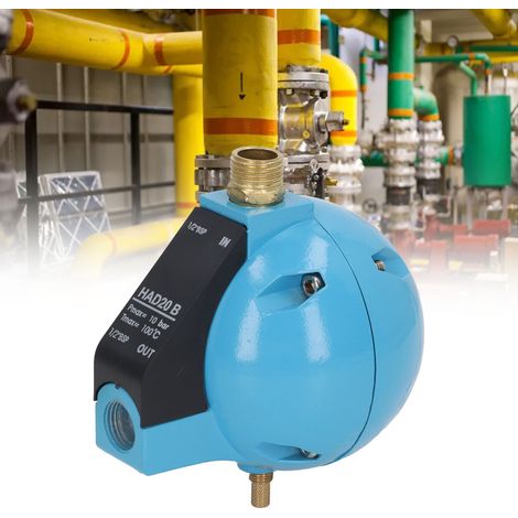 Vanne de purge automatique à flotteur HAD20B vanne de purge du filtre du réservoir récepteur sphérique du compresseur d'air HLP. (1/5)