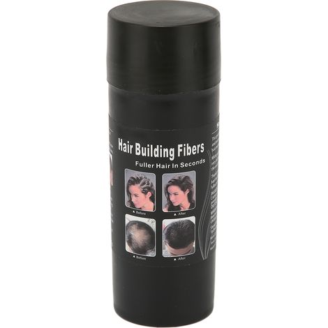 Poudre dense pour barbe brune, bâton correcteur racines favoris et pattes, fixation coiffure camouflage épais, teinte marron (1/5)