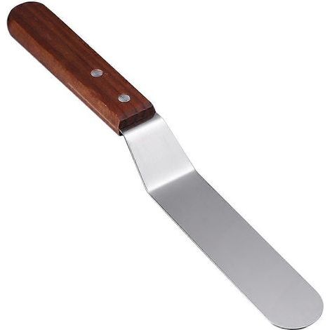 Spatule à gâteau au beurre de 15 cm, spatule à crème, étaleur de glaçage, emporte-pièce pour fondant-6 (1/4)