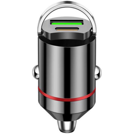 BUNTHAUS Chargeur Voiture C Allume Cigare Accessoire Voiture,type-C+100W  Ultra Compact Chargeur Allume Cigare  Rapide Adaptateur Allume Cigare Secteur (1/5)