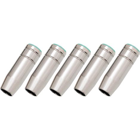 Deca Gas Nozzle Set 5 Pieces for TIG Welding (1/2)