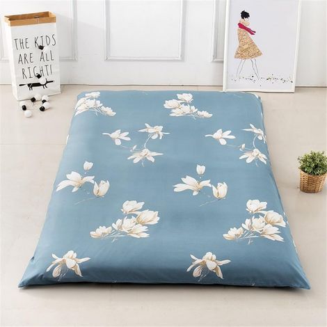 Matratzenschoner (90 x 200 cm) mit Reißverschluss, weich/atmungsaktiv, 360°-Rundumschutz, Magnolia (1/5)