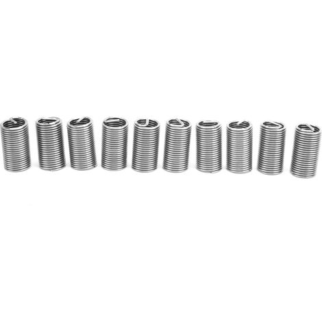 Lot de 10 inserts filetés mâles et femelles réducteurs pour écrous, outil de réparation, fixation en acier inoxydable M16x23D