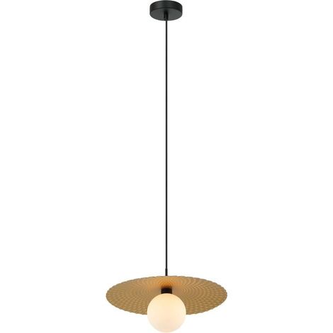 Italux Malor Moderna plafoniera a sospensione a cupola a 1 luce, G9