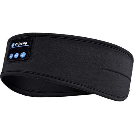 Bandeau BT Music Soft et chaud avec écouteurs stéréo, microphone sans fil et fonction mains libres pour hommes (1/5)