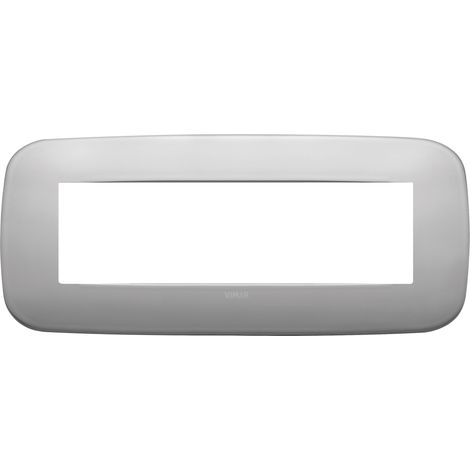VIMAR - 19687.30 Assiette ronde 7M nickel mat