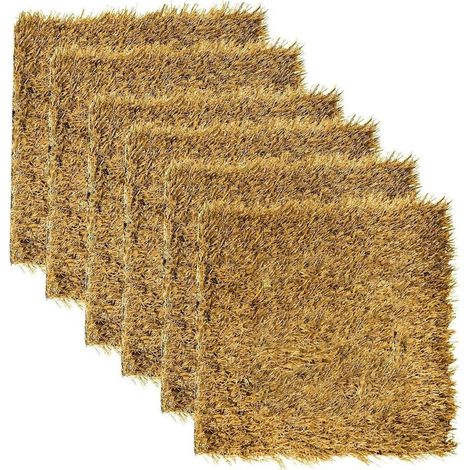 Tapis de nidification lavables pour poulailler Poulailler réutilisables – Accessoires de volaille artificiels pour ferme, extérieur, intérieur, ferme, jardin, pâturage, cuisine, cour d'hiver (1/5)