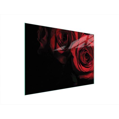 Planche à découper en verre 40x30 rose (1/5)