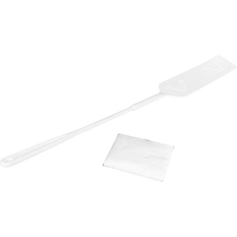 Balai poussière à long manche, brosses douces multifonctionnelles, blanc, nettoyage facile des interstices, efficace. (1/5)