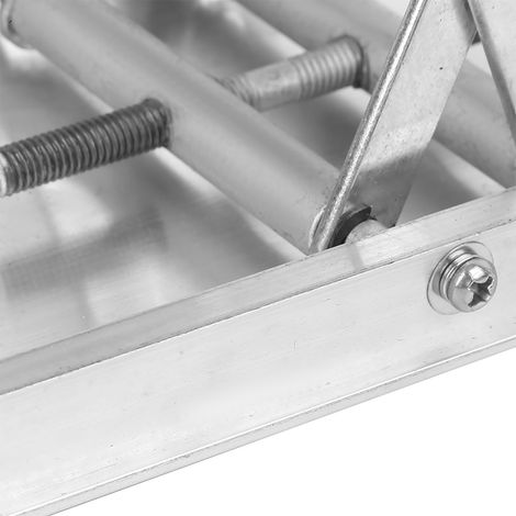 Plateforme élévatrice de réglage fin en alliage d'aluminium pour laboratoire 100100 mm (1/5)