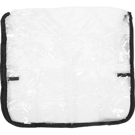 Fauteuil professionnel de coiffure, housse de protection imperméable pour dossier, protège-siège de salon (1/5)