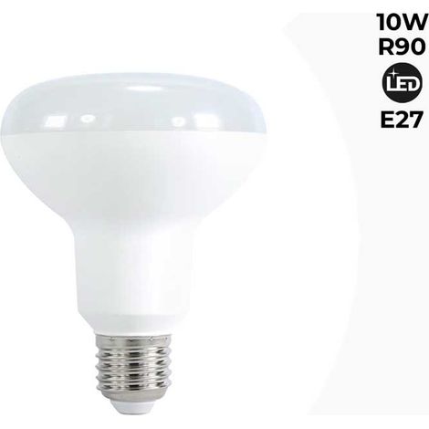 Lampadina LED R90 con riflettore 10W - E27 - Bianco Neutro