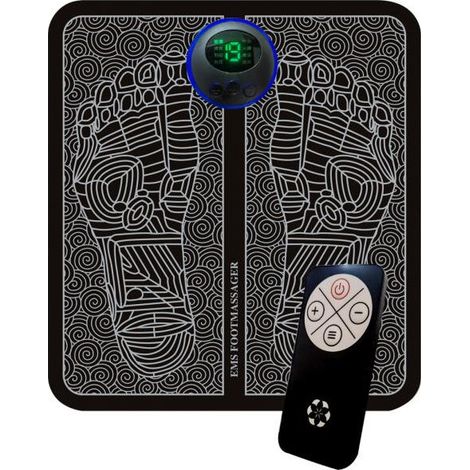 Appareil de massage des pieds pour les pieds souffrant de neuropathie, appareil de massage complet du corps pour la neuropathie, 8 modes et 19 niveaux d'intensité.-AquaForge (1/5)