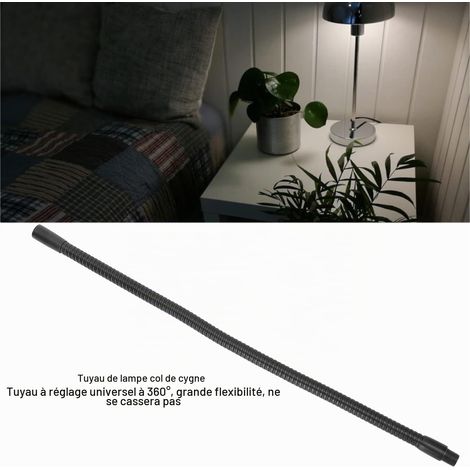 Tuyau de Lampe à Col de Cygne Tuyau de Lampe Flexible Universel Réglable 4 Pièces pour Luminaire 30cm (1/5)