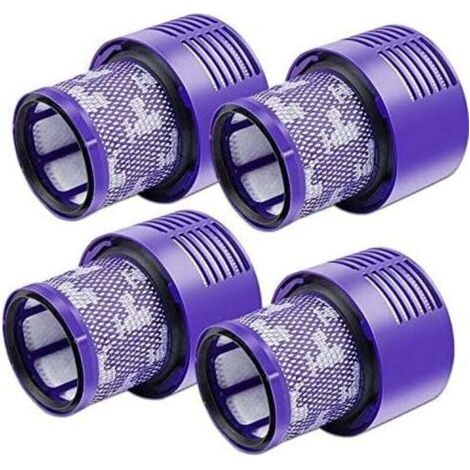 BUNTHAUS PA Lot de 4 Filtres de Rechange Compatible Aspirateur Dyson V10 Absolute Animal Motorhead SV12 (1/4)