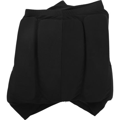 Short de protection en nylon et EVA, résistant à la chaleur, peau douce, pour cyclisme, ski et sports, noir taille S. (1/5)