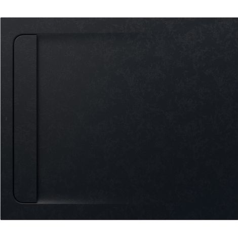 Receveur de douche extra plat en Stonex® Aquos - 1000x900mm - Noir (1/2)