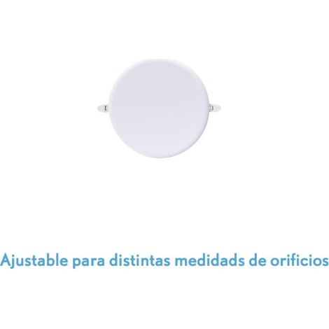 FAB 147680901  Downlight Led Smd Migmatita 9w 6500k Blanco 900lm 2x9x9 Cm Corte Ajustable (5-7,5) (1/3)