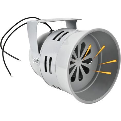 Alarme à Moteur électrique 40W, Sirène de Raid Aérien Résistante, Klaxon de Sécurité en Métal pour Prévention des Incendies, Véhicule de Transport D'usine 120DB (AC220V) (1/5)