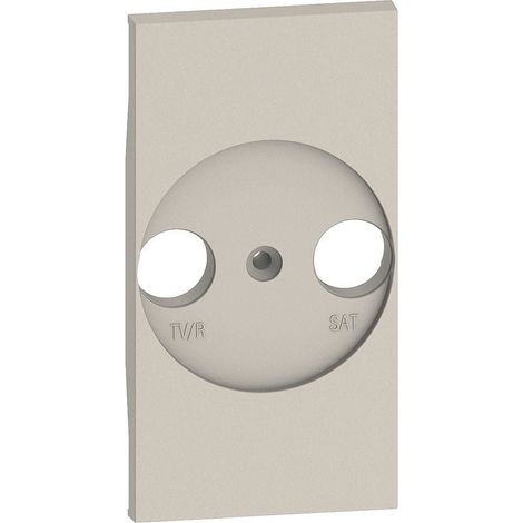 Facia adaptateur universelle TV 2 modules Living Now