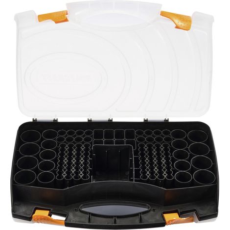 VOLTCRAFT GD BSB01 Batteriebox 180x Micro (AAA), Mignon (AA), Baby (C), Mono (D), 9 V Block, Knopfze (1/5)
