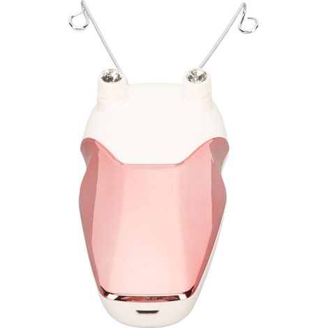 Épilateur électrique à fil de coton multifonctionnel avec éclairage LED et chargement USB, rose (1/5)