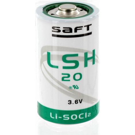 Pile Lithium Industrie LSH20 - D 3.6V 13Ah Saft