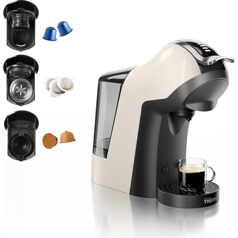 Machine à espresso 0,6 L Beige 19 Bars (1/2)