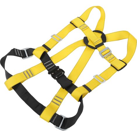 Lot de harnais anti-chute demi-corps Camnal avec kit de corde de protection pour travaux en hauteur (1/5)
