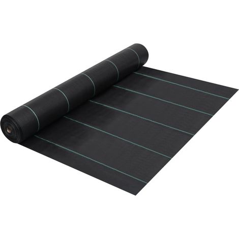 INLIFE Toile de paillage Noir PP 60 g/m² 1x50 m (1/4)