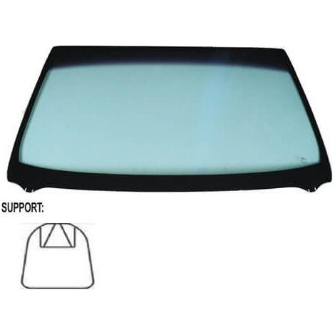 Pare-brise avant teinté vert athermique support rétroviseur cabine haute Ford Ford Transit MK8 depuis 2014