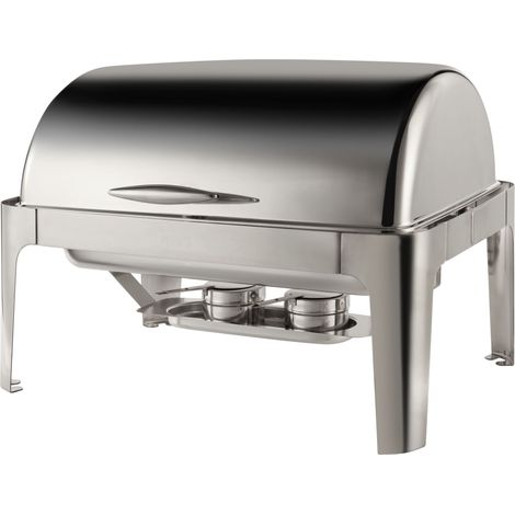 Chafing Dish Rectangulaire avec Couvercle Roll Top 9 L - Pujadas