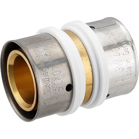 Pressfitting-Kupplung 40 x 3,5 mm - 40 x 3,5 mm für MV-Rohr
