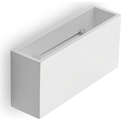 Wandleuchte, Wandlampe Innen "Mavora" aus Gips/Ton für Wohnzimmer & Esszimmer von Lindby (1/5)