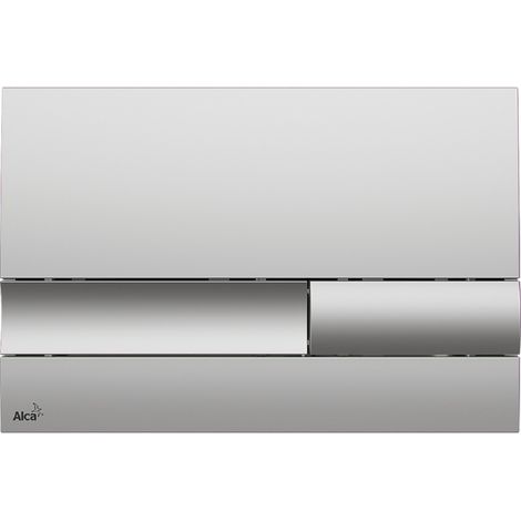 Alca - Plaque de déclenchement, chrome mat M1732 (1/3)