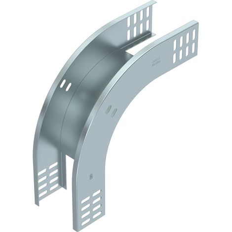 OBO Bettermann Codo vertical 90° descendente 60x100 acero cincado por banda, 7007055