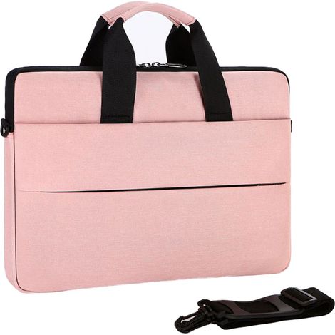 Sacoche pour ordinateur portable 15 pouces, étui résistant aux éclaboussures avec bandoulière, compatible avec la plupart des ordinateurs portables de 14 à 15 pouces, 39 x 27,5 cm (1/5)