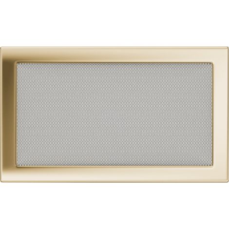 Lüftungsgitter 22x37 galvanisches Gold (1/3)