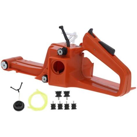 NALOOKAMIC  Ensemble de Réservoir de Gaz de Carburant Poignée Arrière Tronçonneuse Fournitures Pièce de Rechange pour Husqvarna 268 272 XP 61 A (1/3)