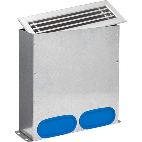 Kermi x-well Boden-Luftauslass mit Metallgitter, f. Luftkanal 132x52 - Y2201075012K